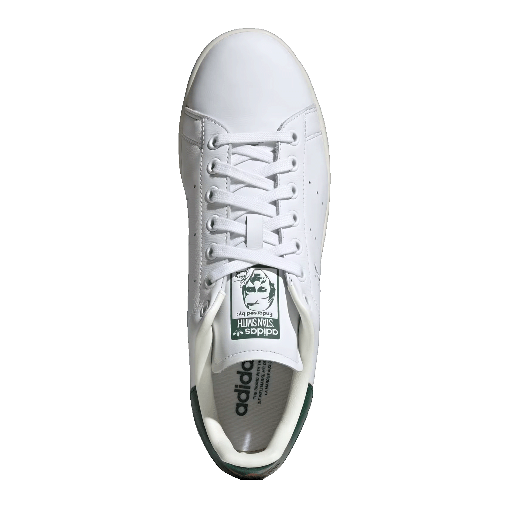 adidas Stan Smith Cloud White Collegiate Green Core White Oben JH9704