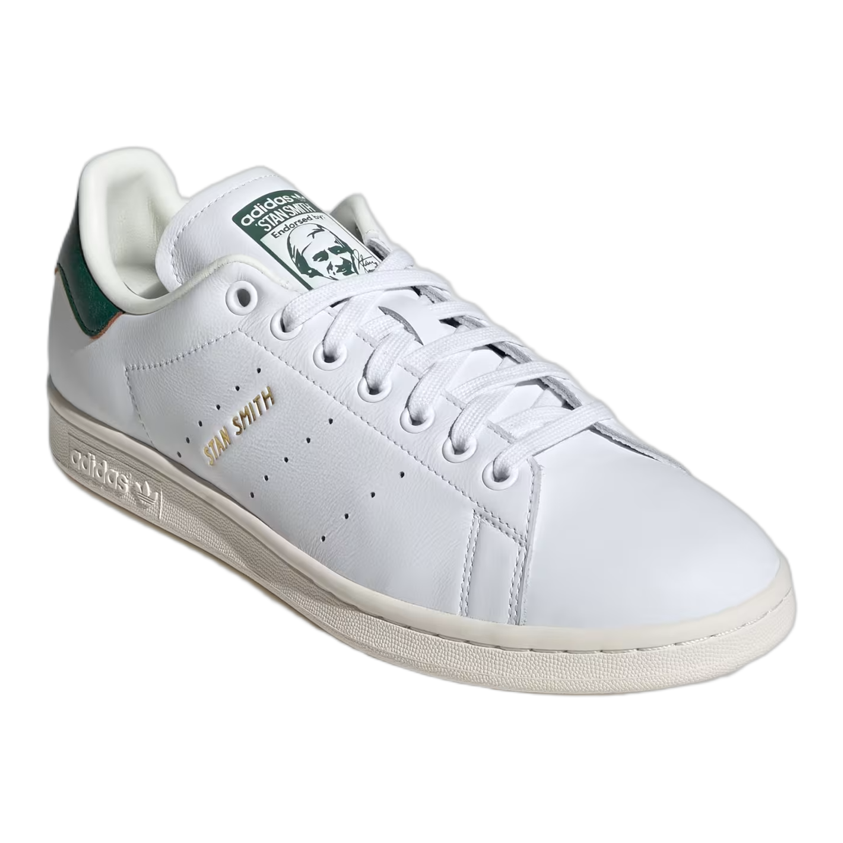 adidas Stan Smith Cloud White Collegiate Green Core White Side JH9704