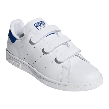 adidas Stan Smith Cloud White Collegiate Royal Side S80042