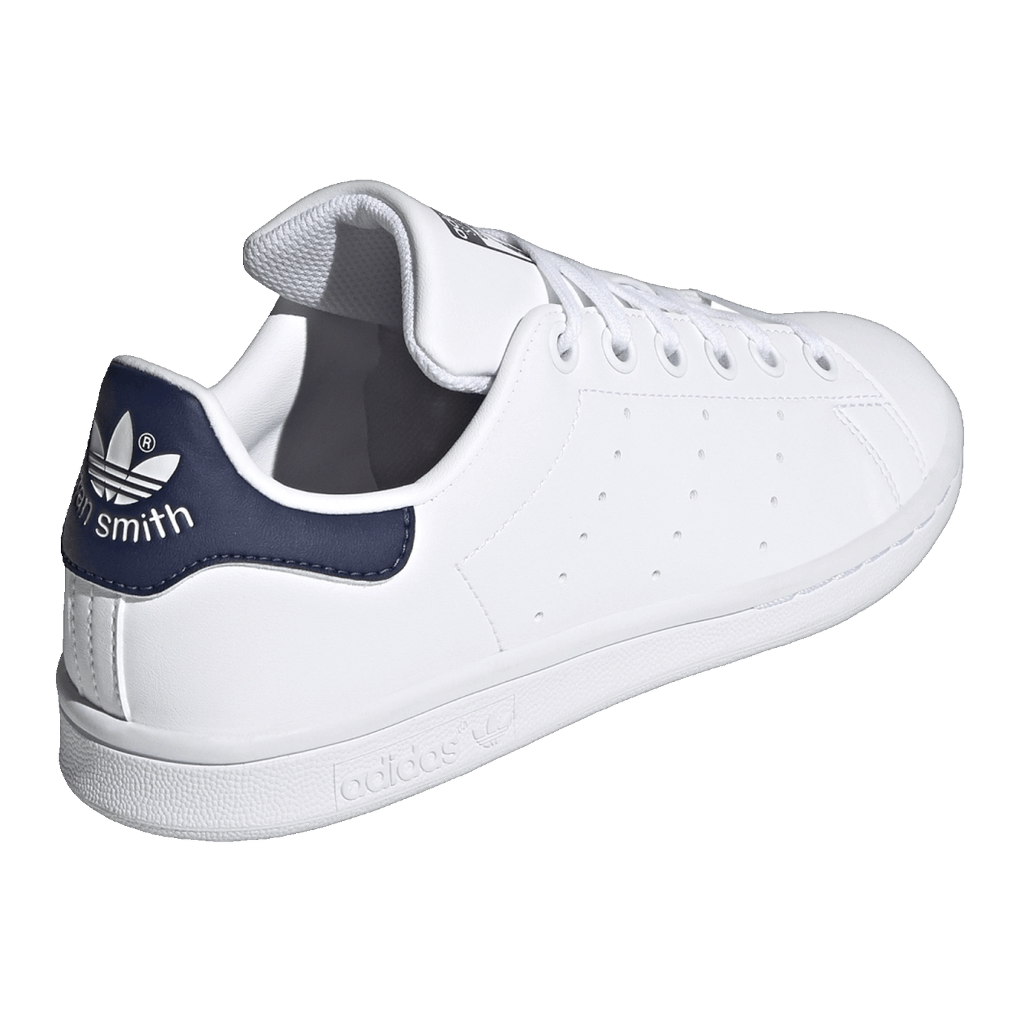 adidas Stan Smith Cloud White Dark Blue (GS) Back H68621