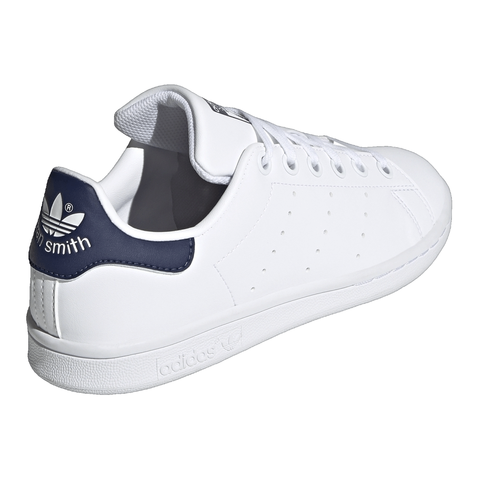 adidas Stan Smith Cloud White Dark Blue (GS) Back H68621