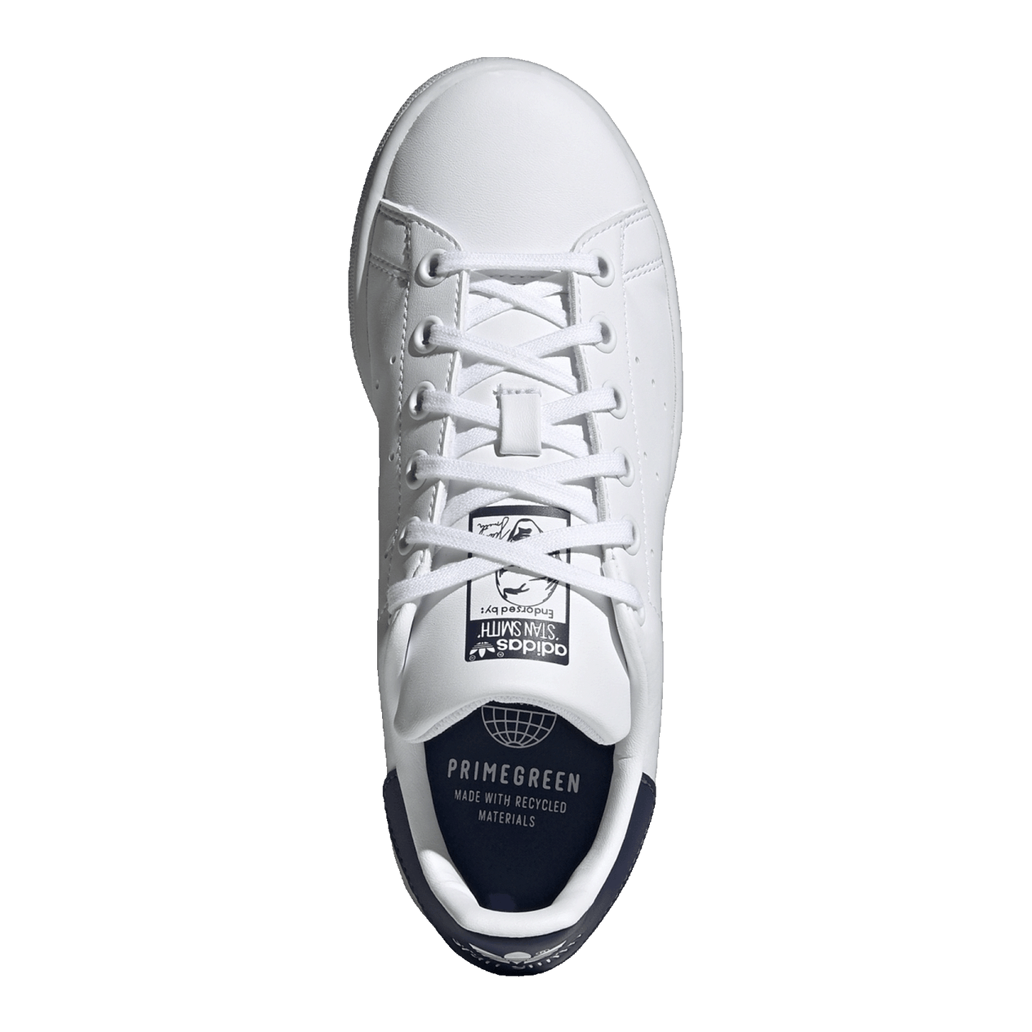 adidas Stan Smith Cloud White Dark Blue (GS) Oben H68621