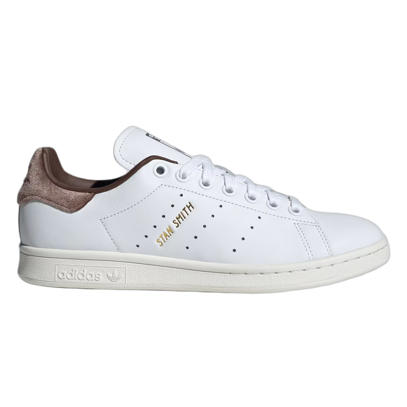 adidas Stan Smith Cloud White Gold Metallic Brown (W) IF7003