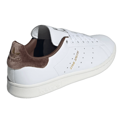 adidas Stan Smith Cloud White Gold Metallic Brown (W) Back IF7003
