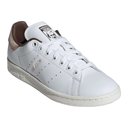 adidas Stan Smith Cloud White Gold Metallic Brown (W) Side IF7003