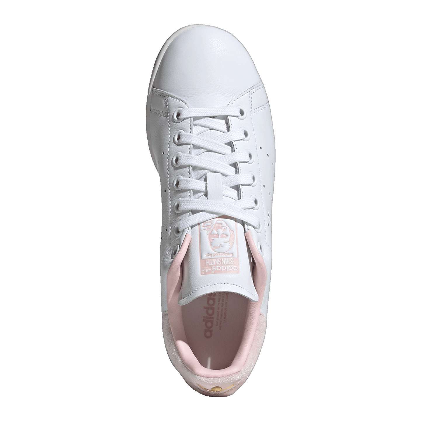 adidas Stan Smith Cloud White Gold Metallic Sandy Pink (W) Oben IF7002