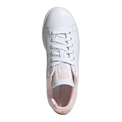 adidas Stan Smith Cloud White Gold Metallic Sandy Pink (W) Oben IF7002