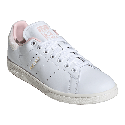 adidas Stan Smith Cloud White Gold Metallic Sandy Pink (W) Side IF7002