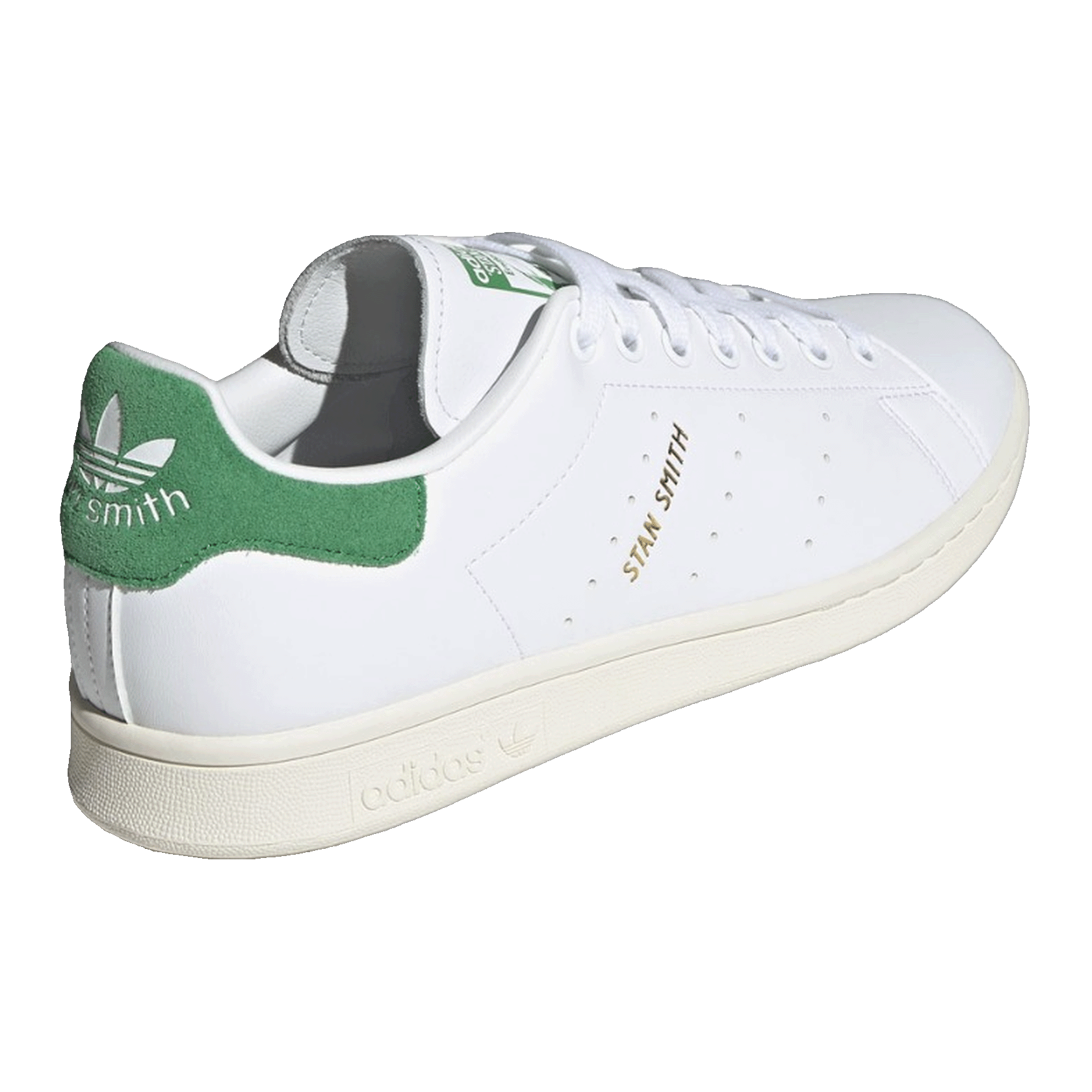 adidas Stan Smith Cloud White Green Gold Back GW1390