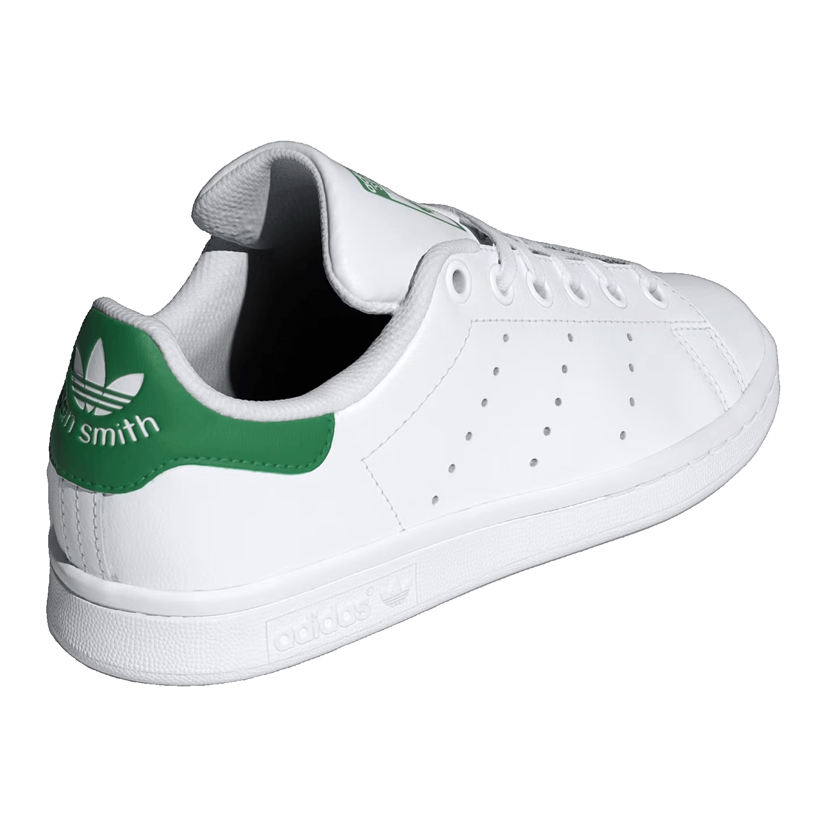 adidas Stan Smith Cloud White Green (GS) Back JP9710