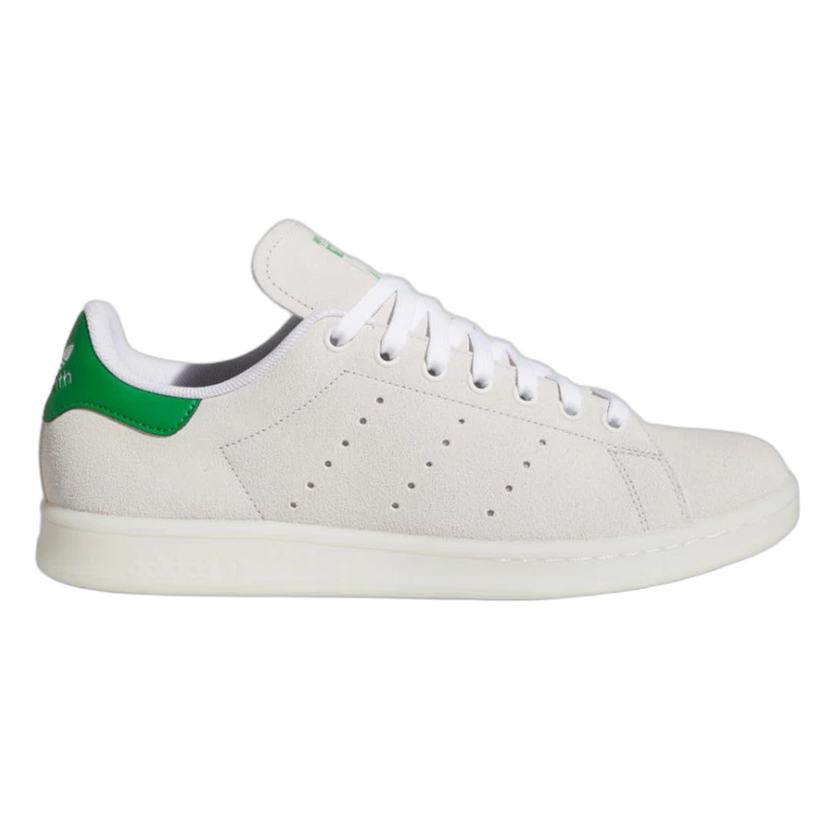 adidas Stan Smith Cloud White Green Suede JH8124