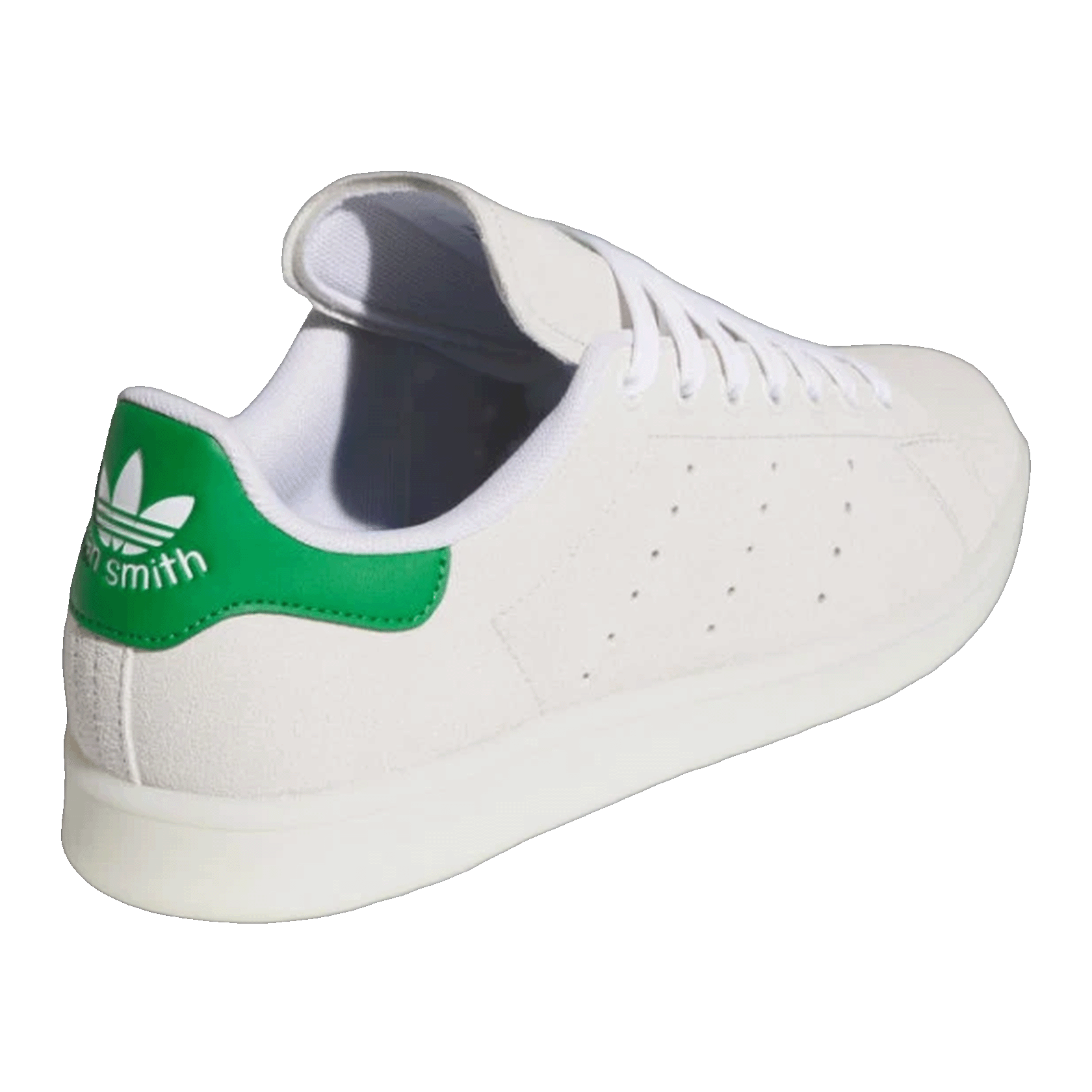 adidas Stan Smith Cloud White Green Suede Back JH8124