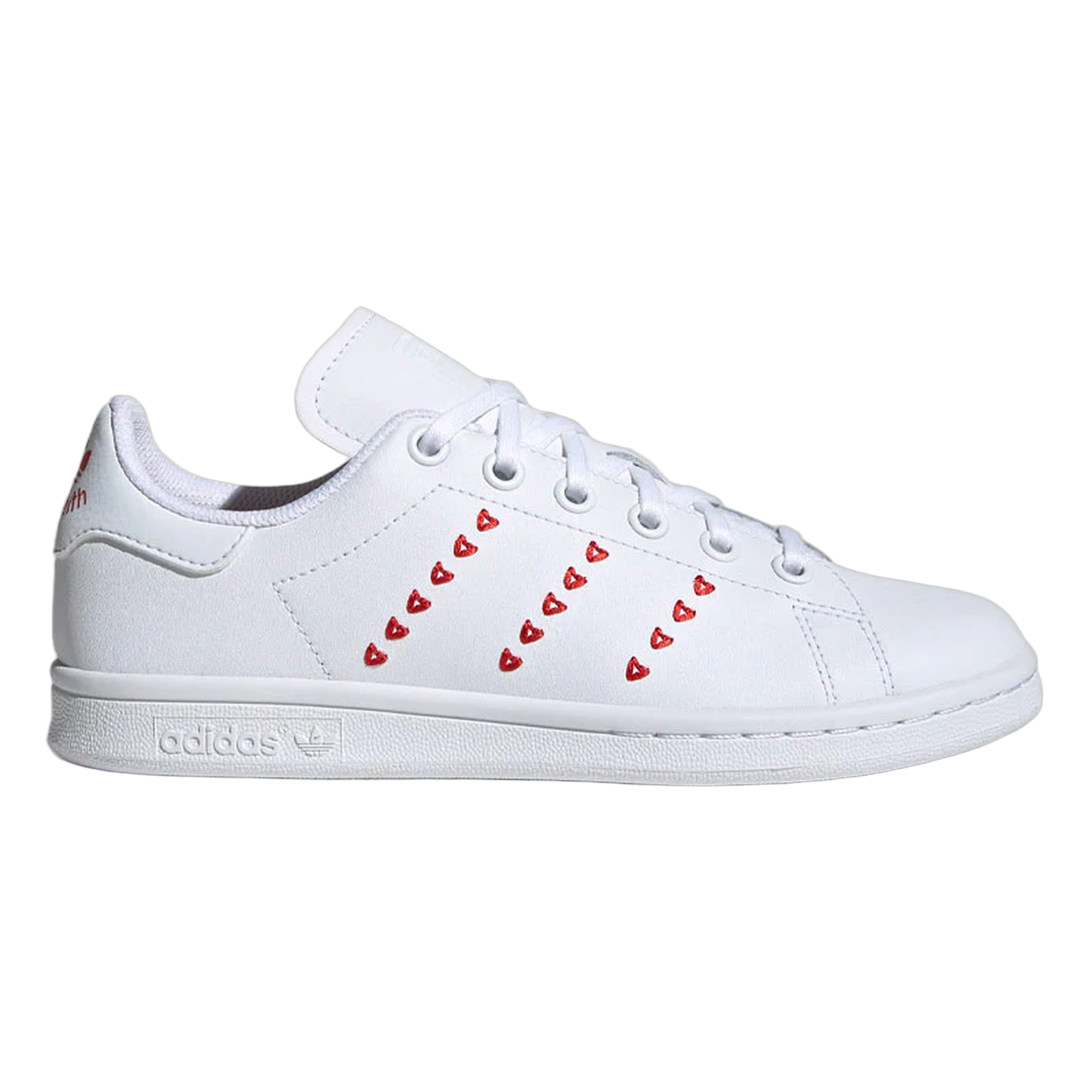 adidas Stan Smith Cloud White Lush Red (GS) EG6495