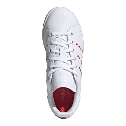 adidas Stan Smith Cloud White Lush Red (GS) Oben