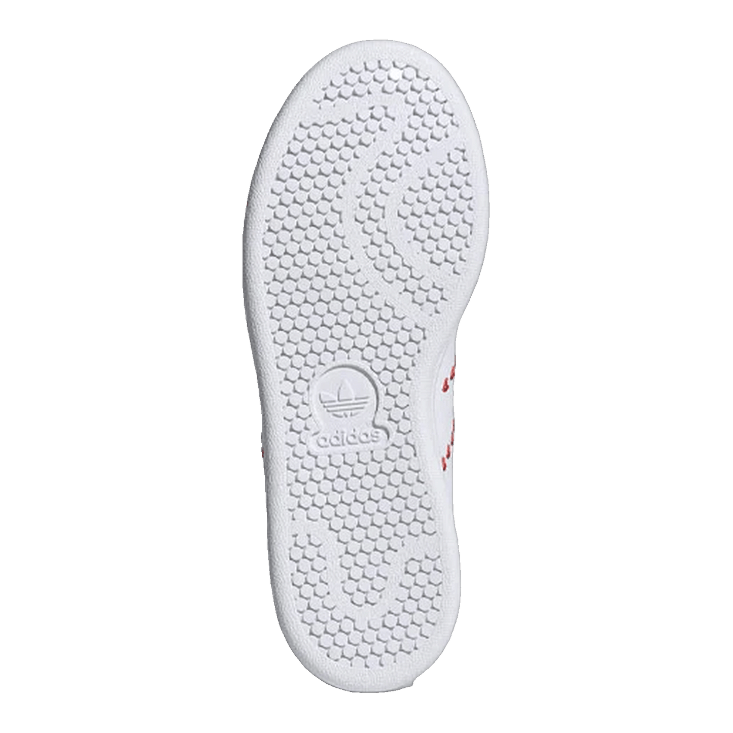 adidas Stan Smith Cloud White Lush Red (GS) Sohle