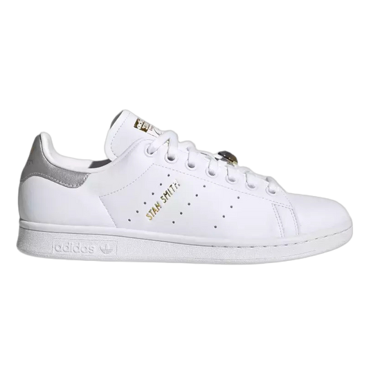 adidas Stan Smith Cloud White Silver Metallic Gold Metallic (W) HQ4243
