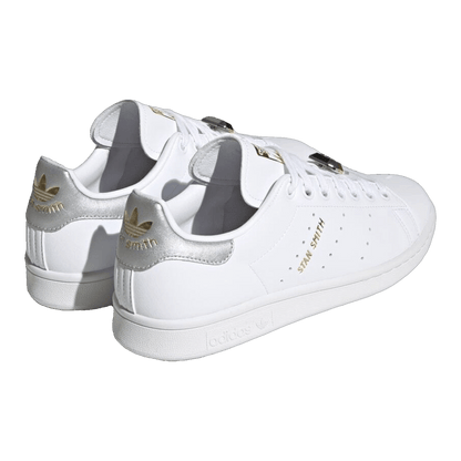 adidas Stan Smith Cloud White Silver Metallic Gold Metallic (W) Back HQ4243