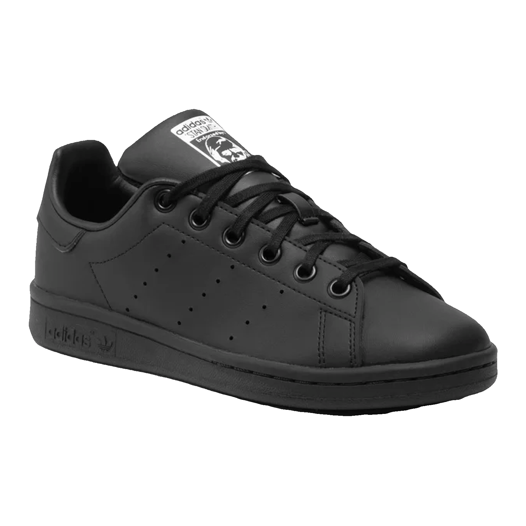 adidas Stan Smith Core Black Cloud White (GS) Side FX7523