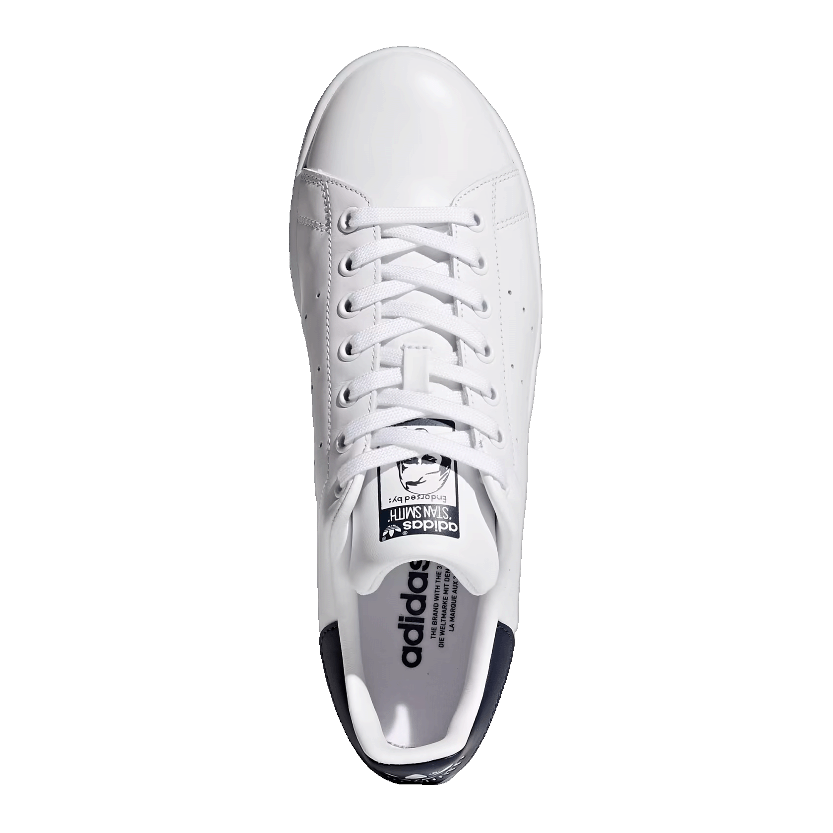 adidas Stan Smith Core White New Navy Oben M20325