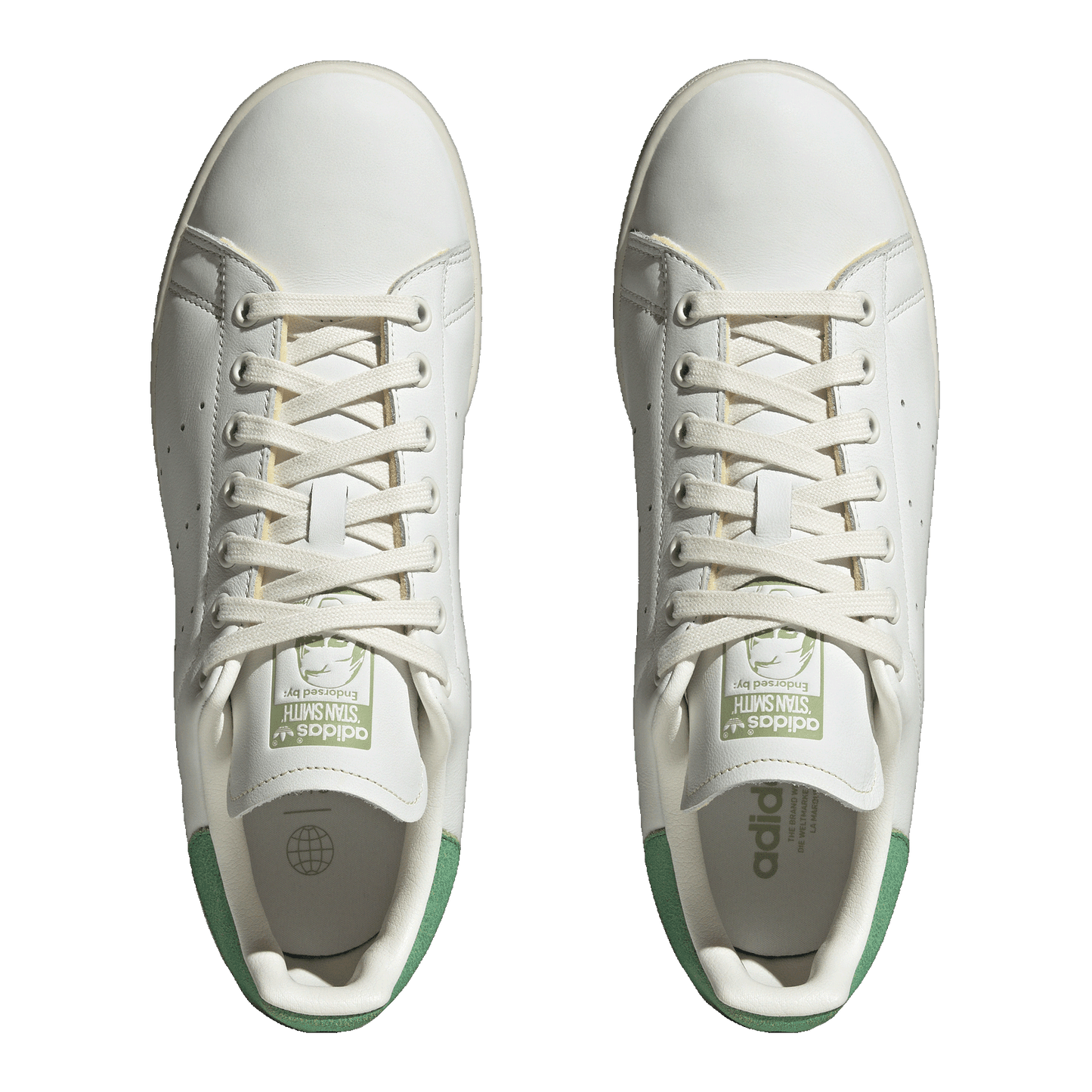 adidas Stan Smith Core White Off White Court Green Oben