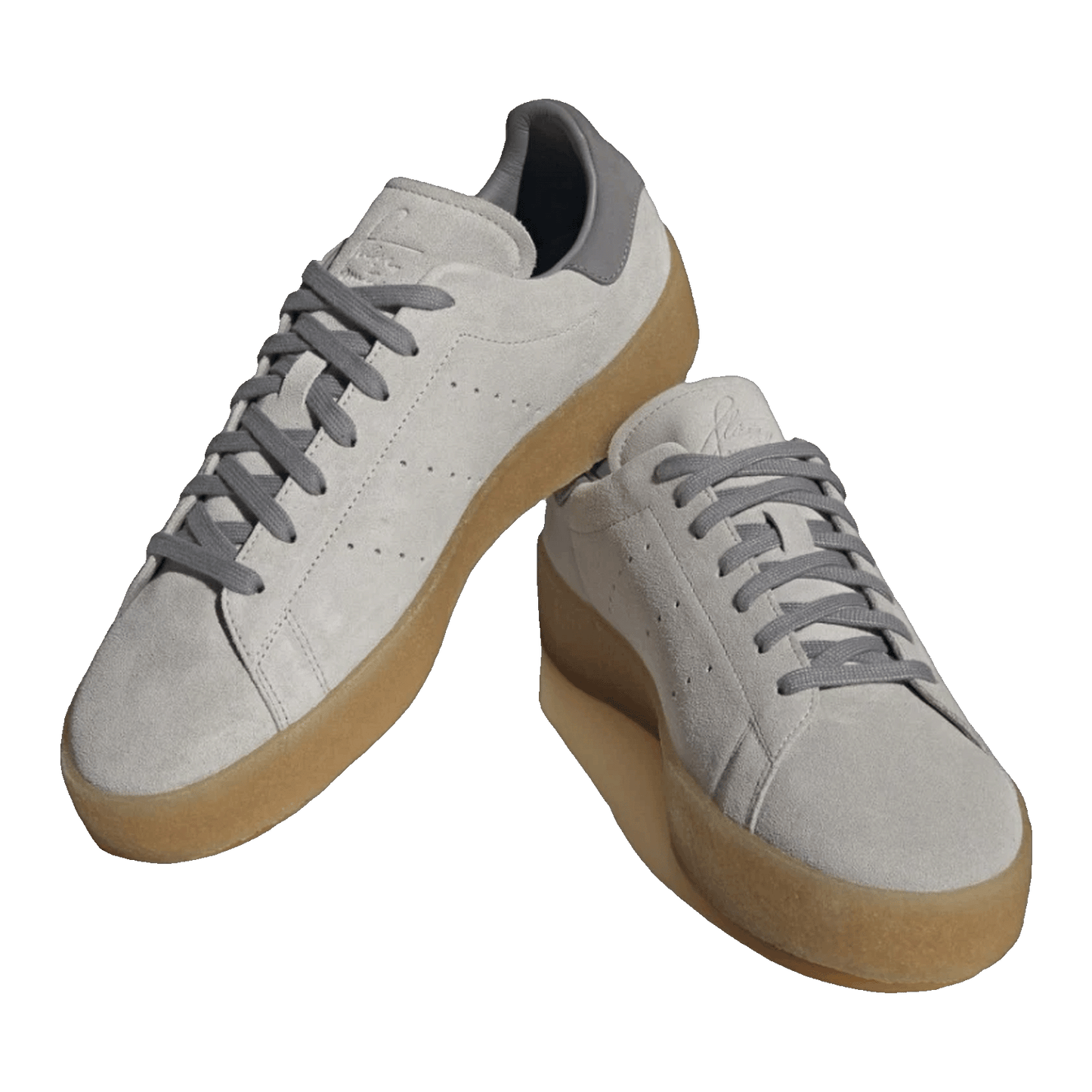 adidas Stan Smith Crepe Grey Gum Side