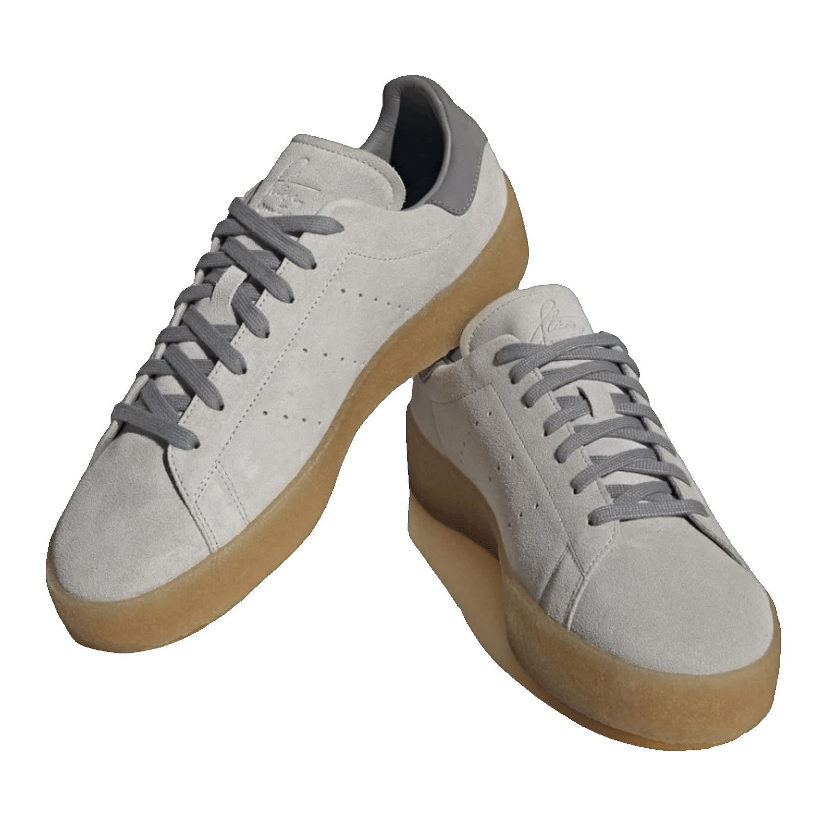 adidas Stan Smith Crepe Grey Gum Side