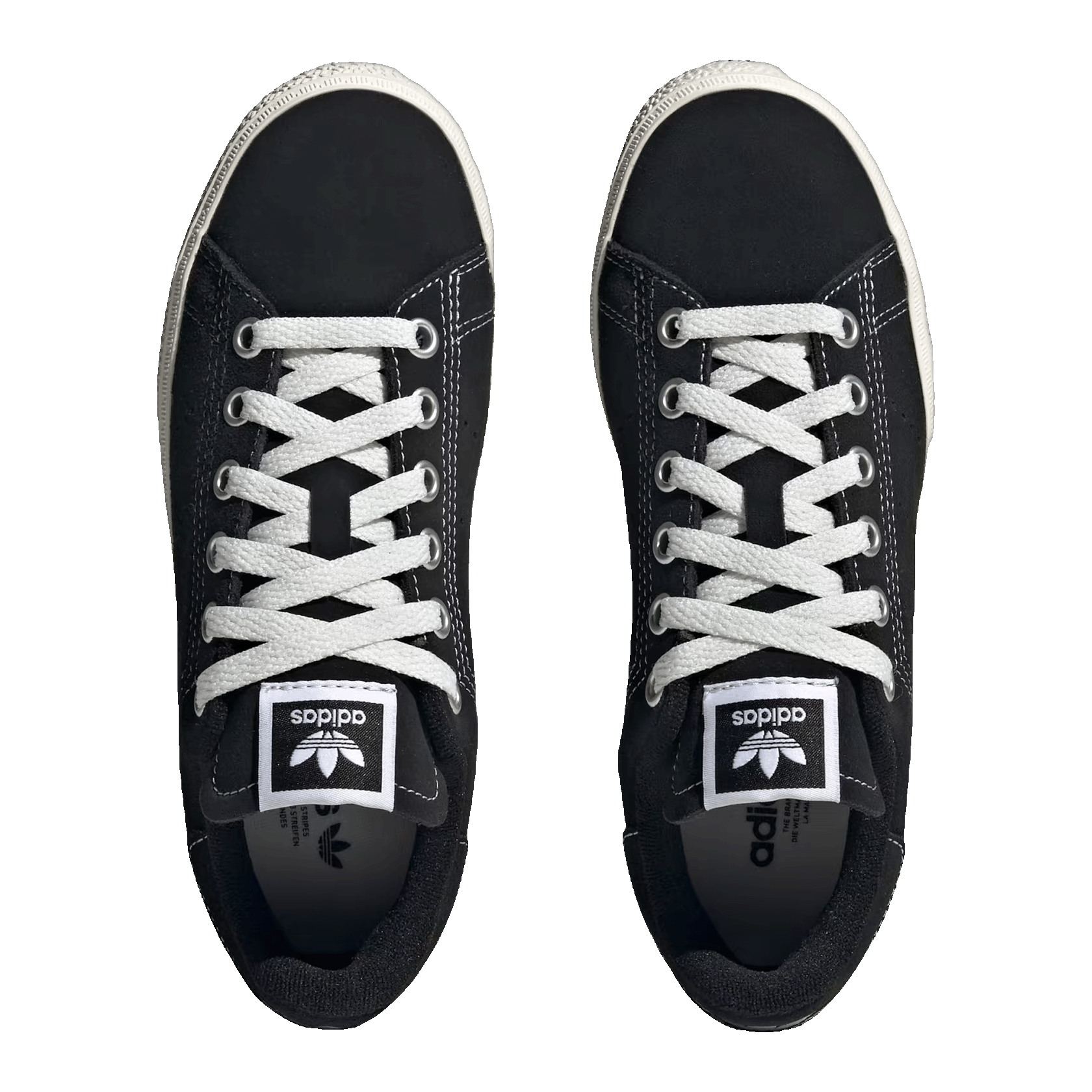 adidas Stan Smith CS Core Black Core White Gum (GS) Oben