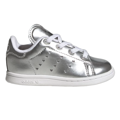 adidas Stan Smith Disney Mickey Mouse Silver Metallic (GS) ID7187