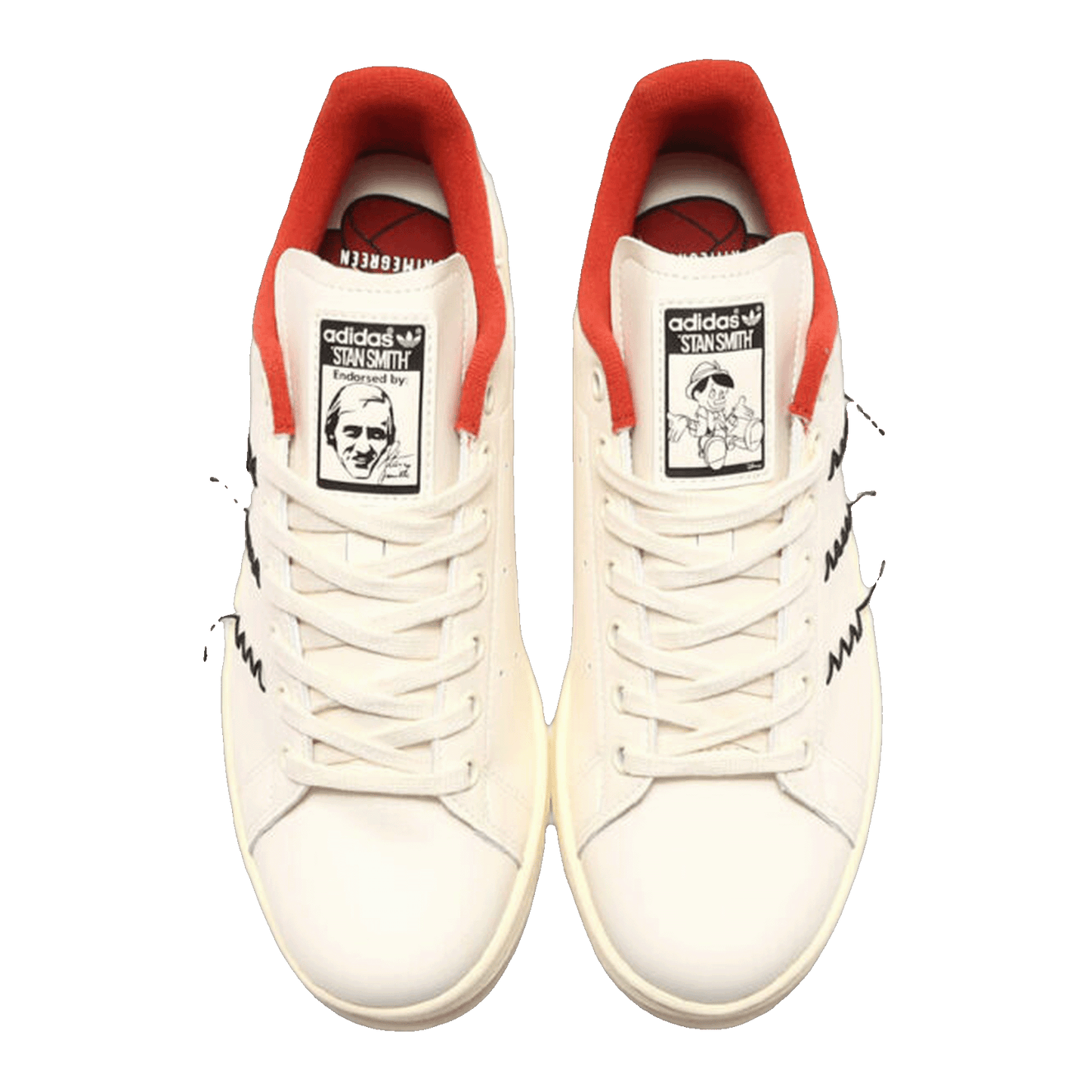 adidas Stan Smith Disney Pinocchio Oben