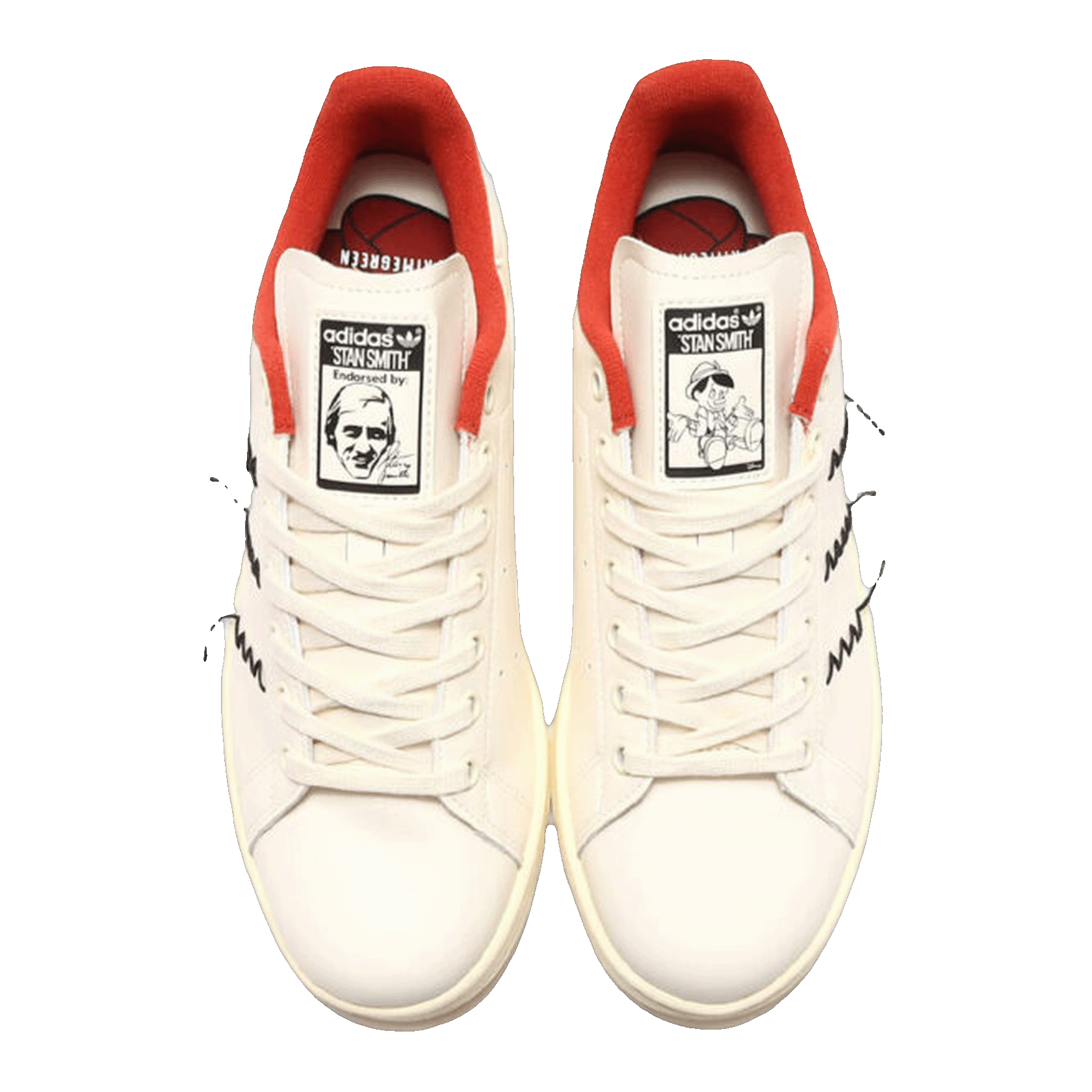 adidas Stan Smith Disney Pinocchio Oben