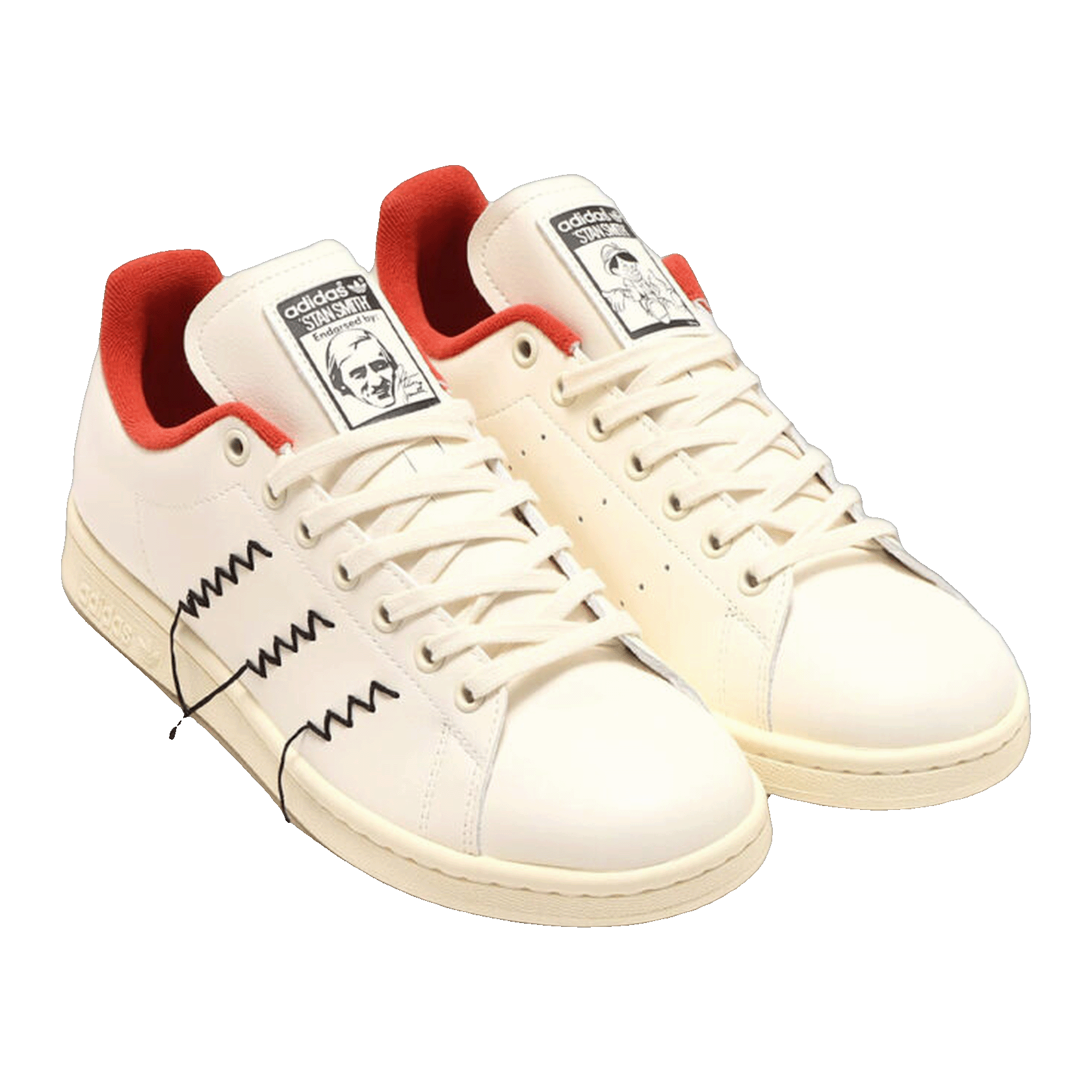 adidas Stan Smith Disney Pinocchio Side