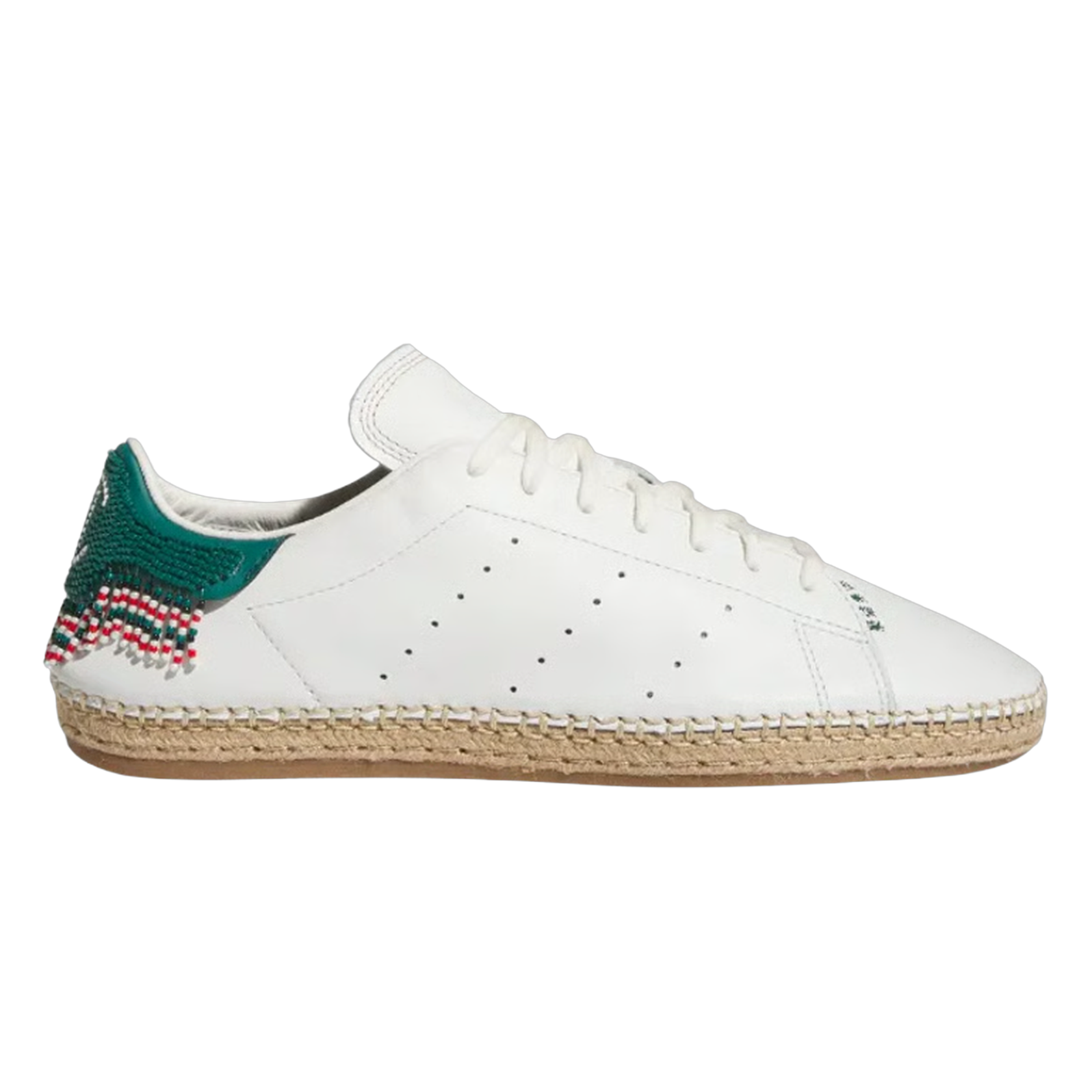 adidas Stan Smith Espadrille CLOT By Edison Chen White Green Beads JR9373