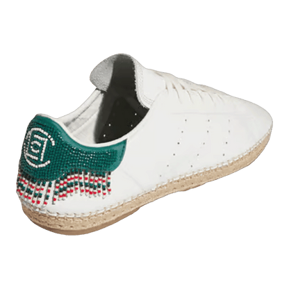 adidas Stan Smith Espadrille CLOT By Edison Chen White Green Beads Back JR9373