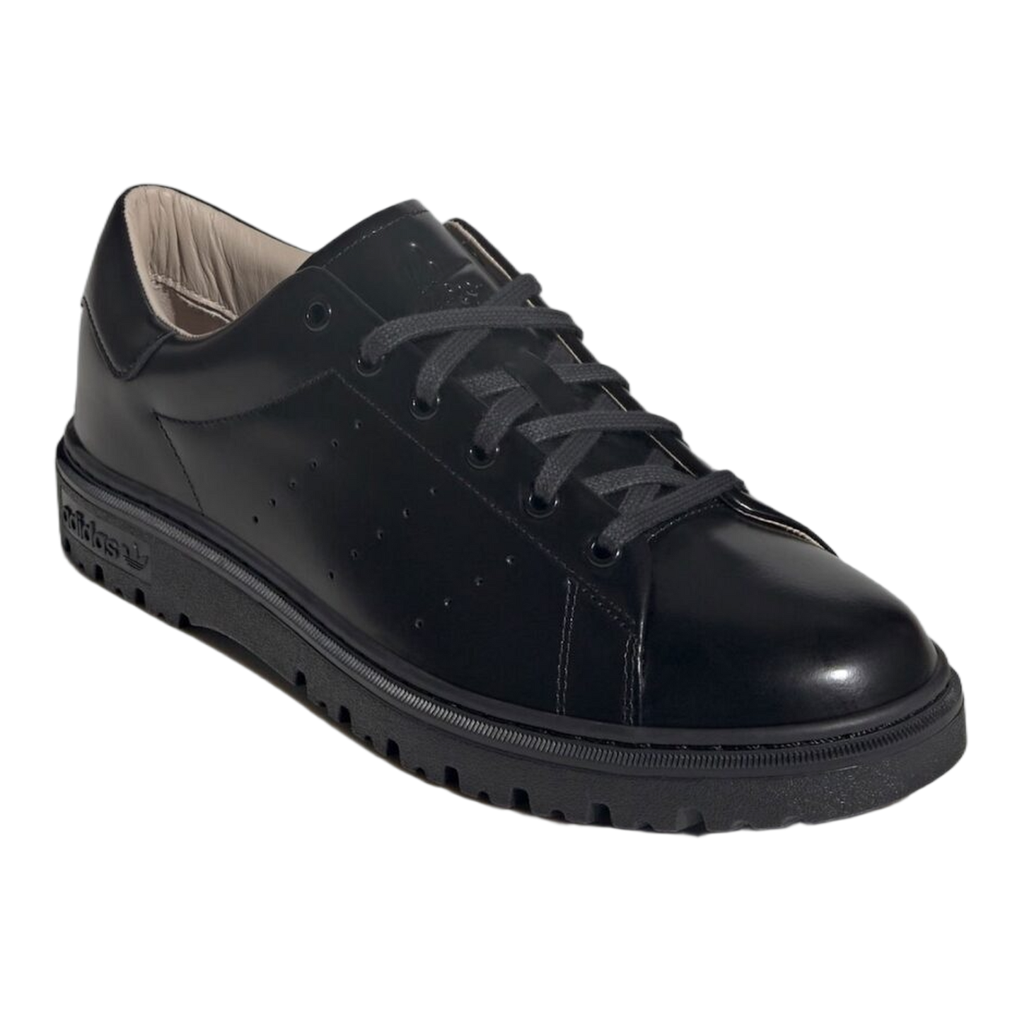 adidas Stan Smith Freizeit Triple Black Side JQ5838