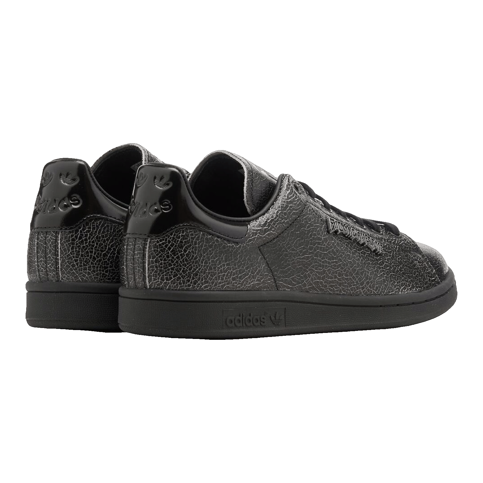 adidas Stan Smith Fucking Awesome Triple Black Back IH3148