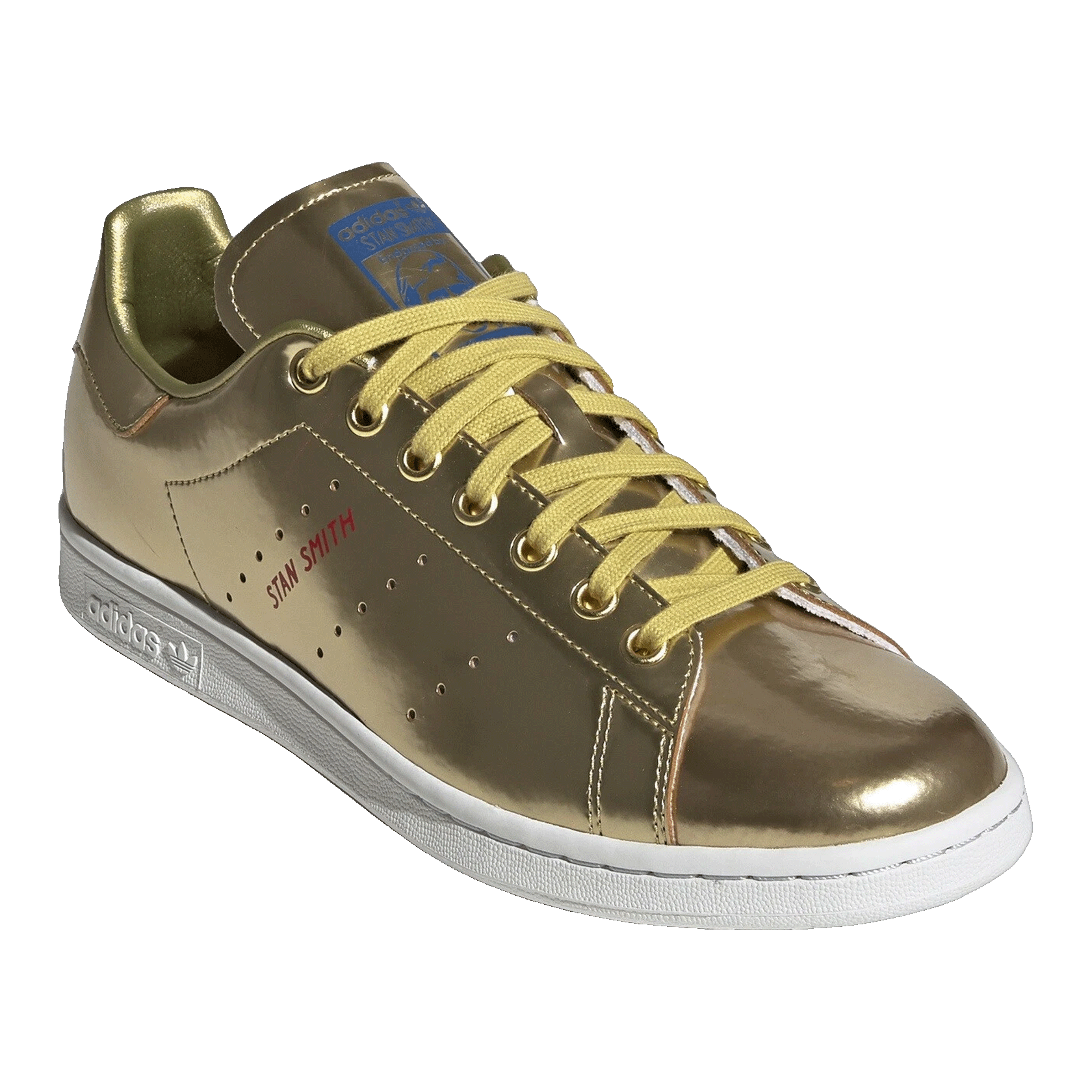adidas Stan Smith Gold Metallic (2019) Side FW5364