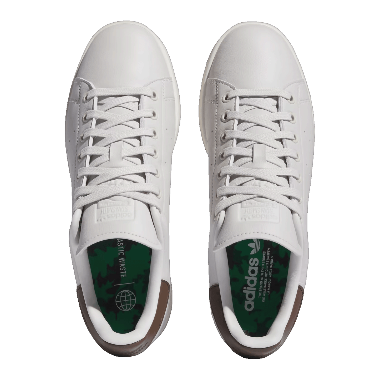 adidas Stan Smith Golf Grey Brown Oben