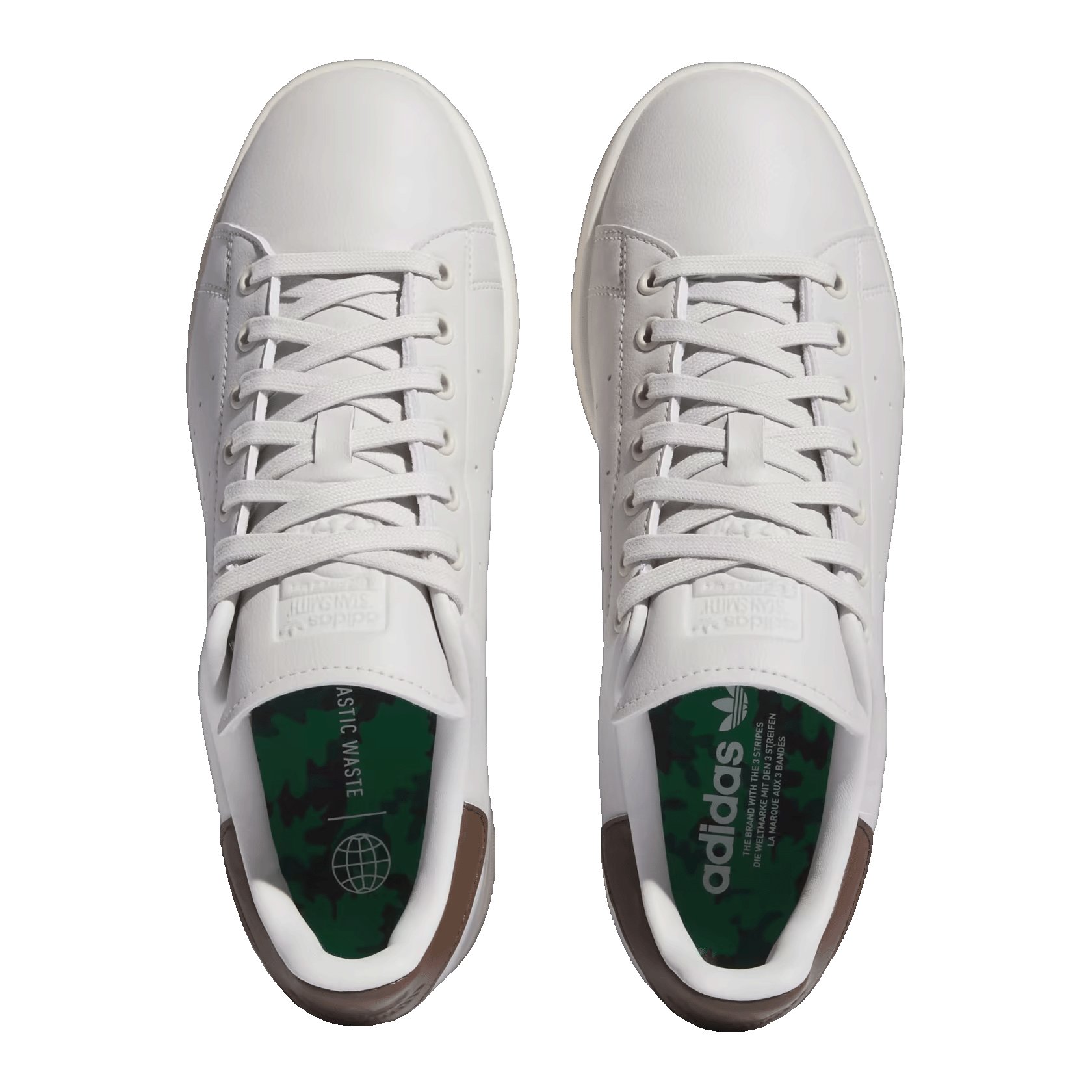 adidas Stan Smith Golf Grey Brown Oben