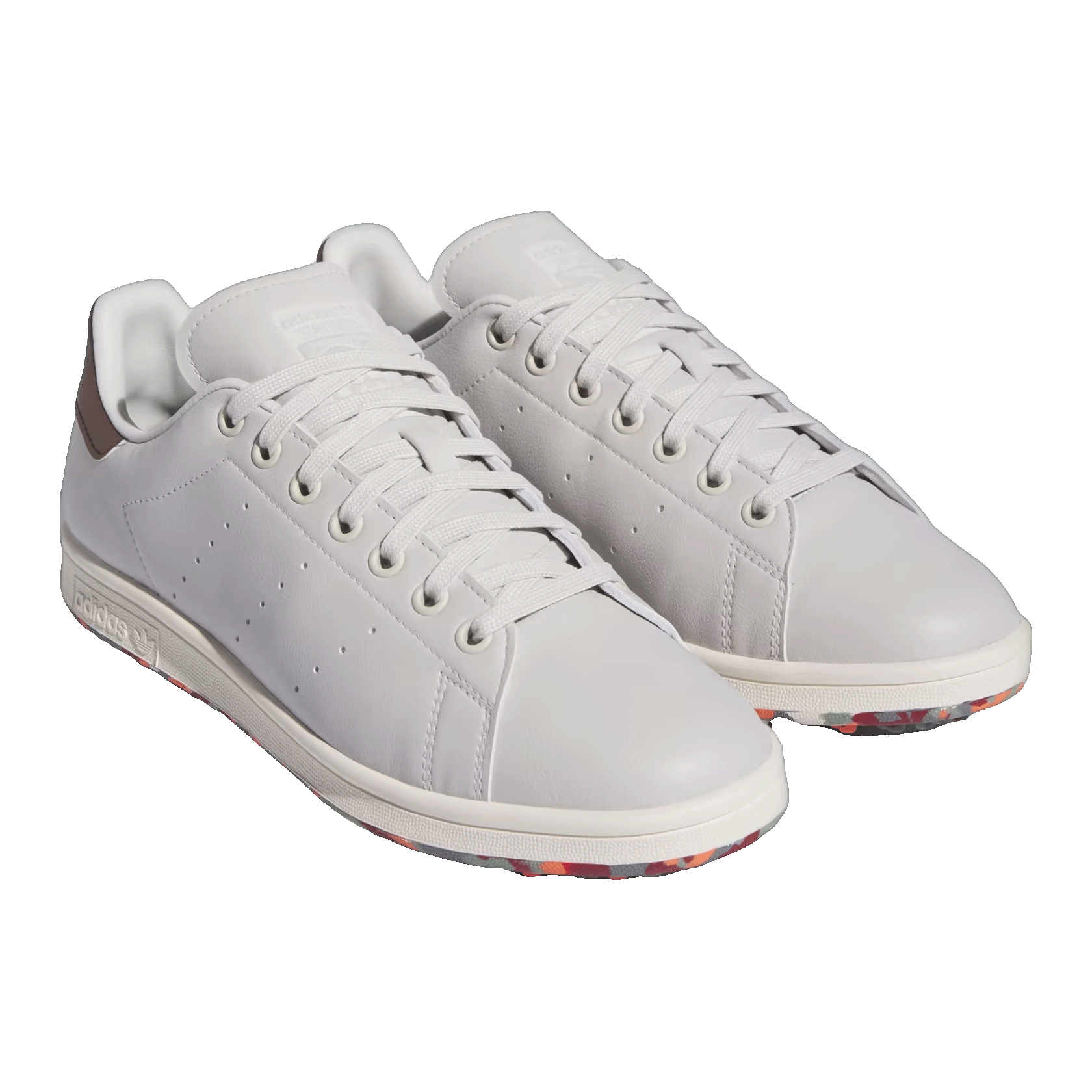 adidas Stan Smith Golf Grey Brown Side ID9296