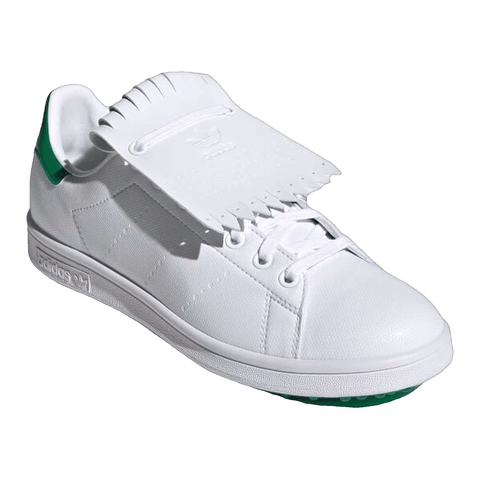 adidas Stan Smith Golf Spikeless White Green Side Q46252