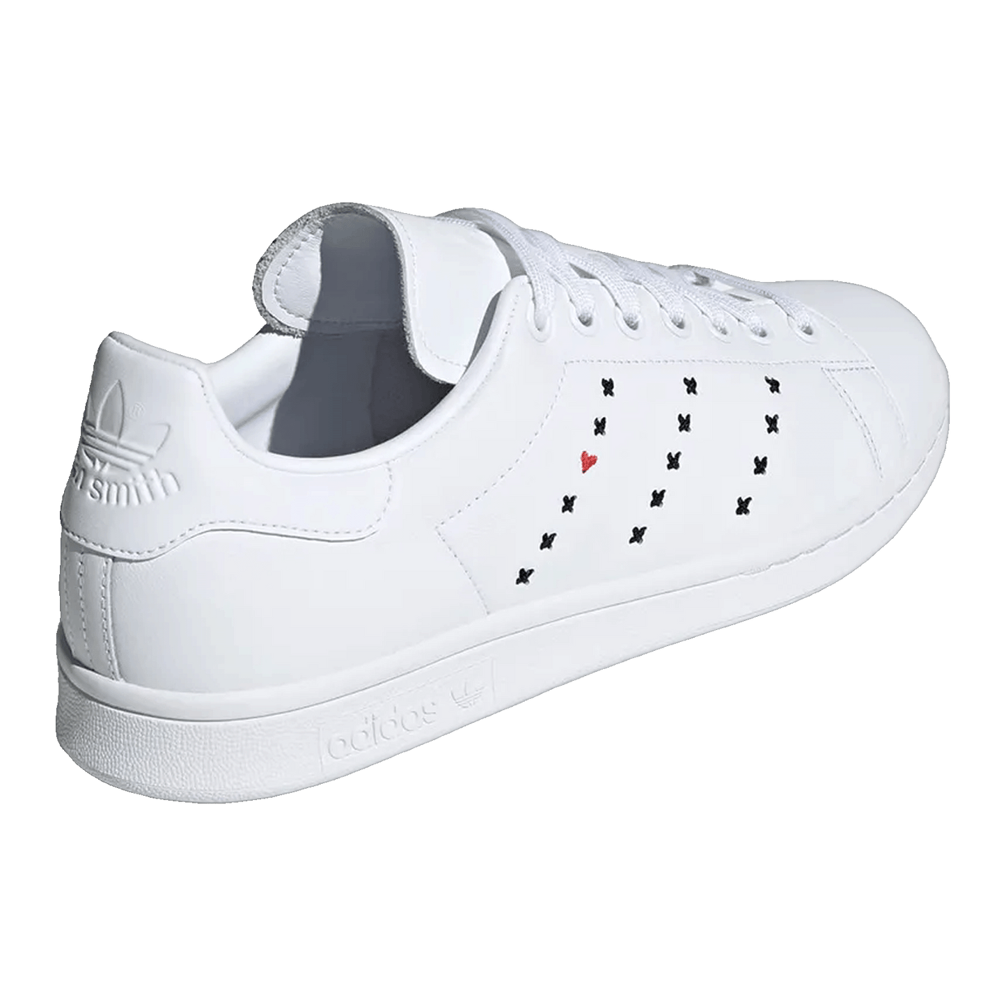 adidas Stan Smith Heart Stripe Black Back EG5810