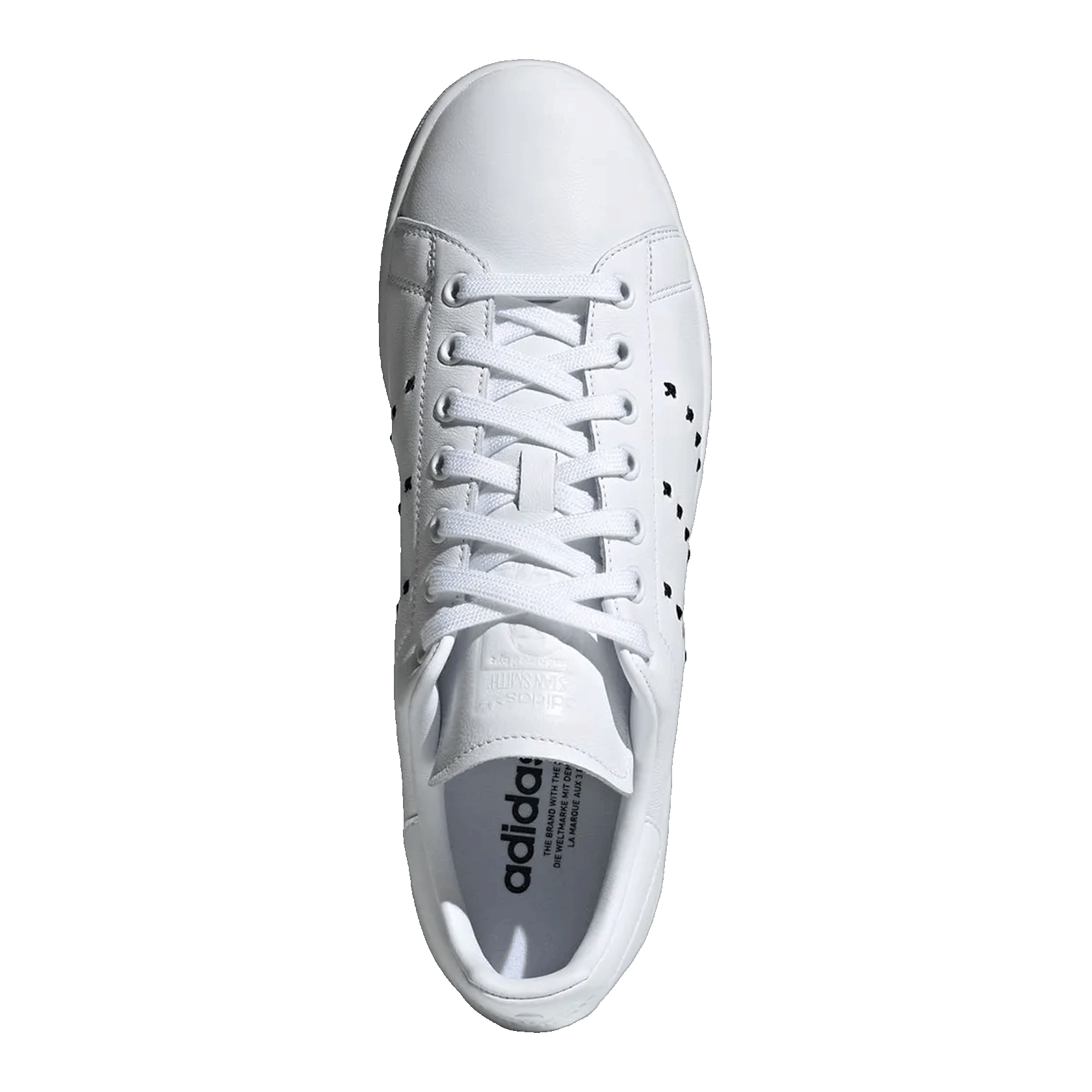 adidas Stan Smith Heart Stripe Black Oben EG5810