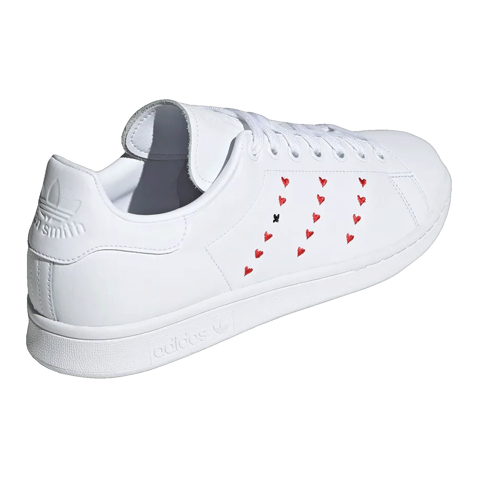 adidas Stan Smith Heart Stripe Red Back