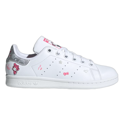 adidas Stan Smith Hello Kitty And Friends Cloud White Core Black Pink Fusion (GS) IG8407