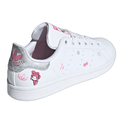 adidas Stan Smith Hello Kitty And Friends Cloud White Core Black Pink Fusion (GS) Back