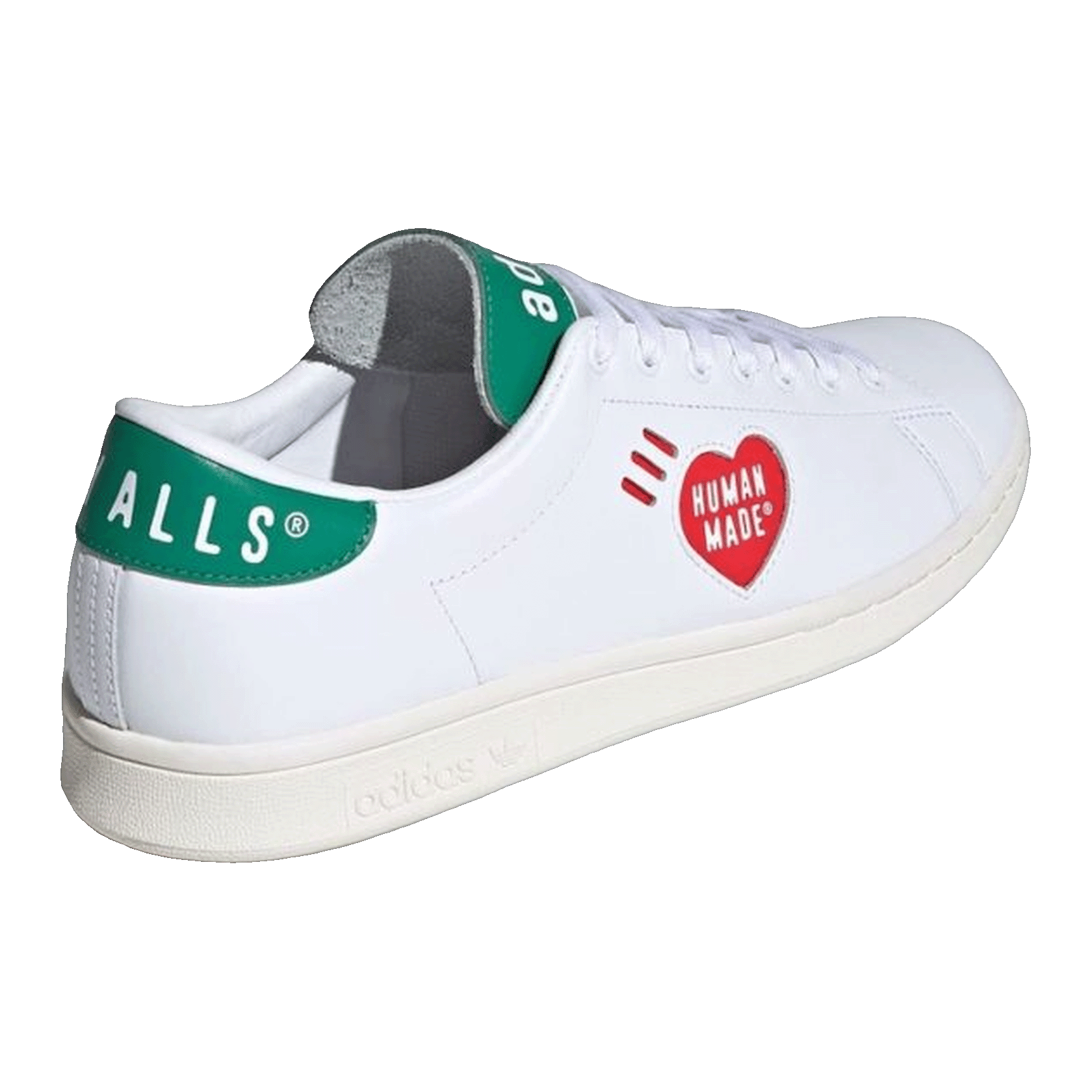 adidas Stan Smith Human Made White Green Back FY0734