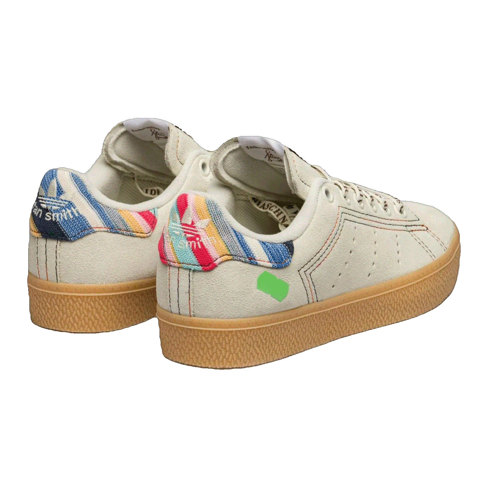 adidas Stan Smith Kseniaschnaider Ivory Bliss Pink Gum (W) Back IE0384