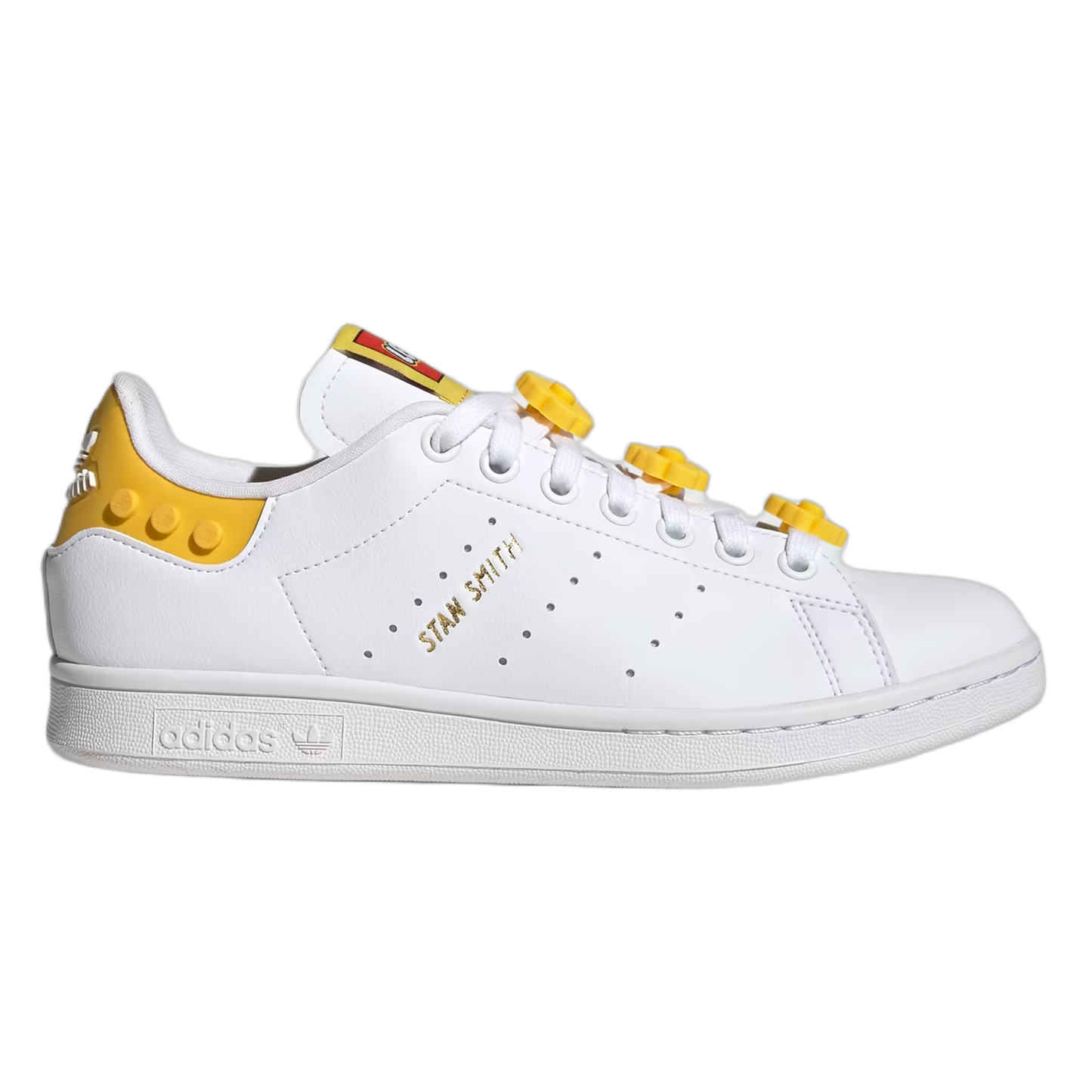 adidas Stan Smith LEGO White Yellow (W) GX7203