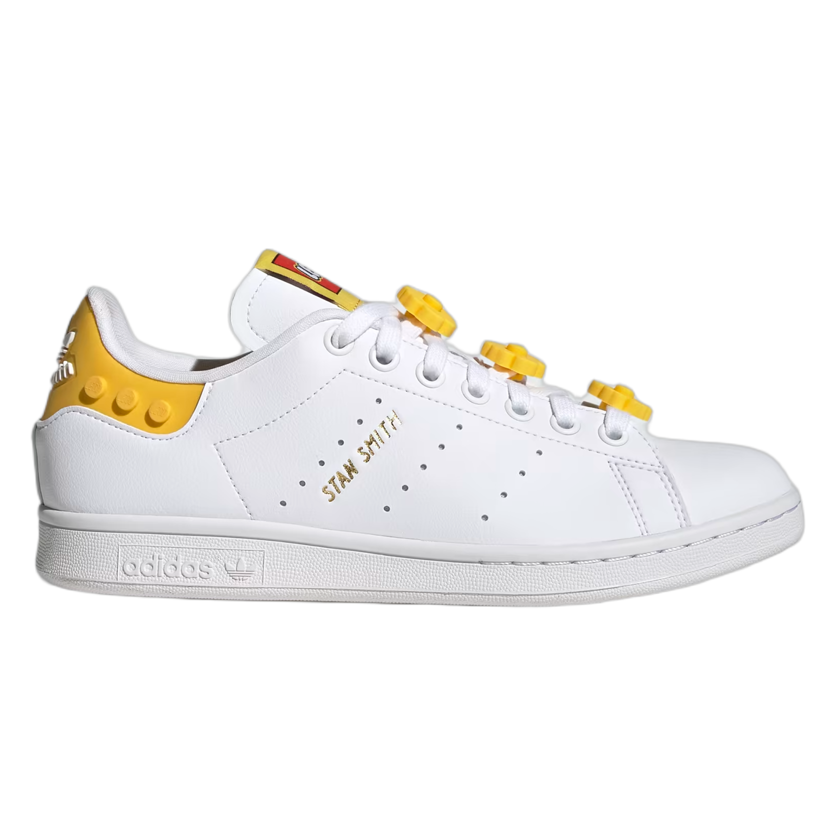 adidas Stan Smith LEGO White Yellow (W) GX7203