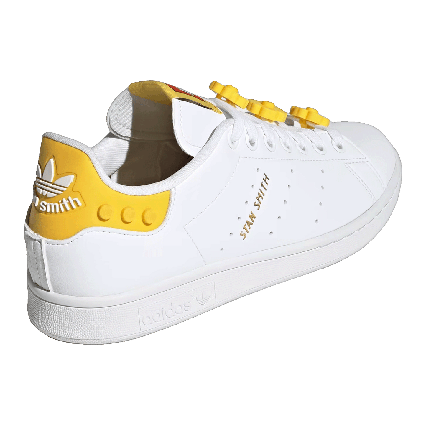 adidas Stan Smith LEGO White Yellow (W) Back GX7203